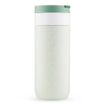 Gobelet isotherme en inox avec mécanisme anti-goutte Dopper 400 ml couleur vert forêt troisième vue