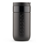 Mug isotherme de voyage en inox, couvercle rabattable Dopper 300 ml couleur noir troisième vue