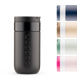 Mug isotherme de voyage en inox, couvercle rabattable Dopper 300 ml couleur noir septième vue