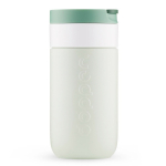 Mug isotherme de voyage en inox, couvercle rabattable Dopper 300 ml couleur vert forêt cinquième vue