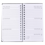 Agenda de poche avec vue hebdomadaire et certification FSC® deuxième vue