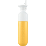 Gourde en acier inoxydable avec paille Dopper Original 450 ml couleur jaune première vue