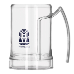 Chope à bière en plastique Tritan® fabriquée dans l’UE 500 ml couleur transparent