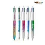 Stylo BIC® 4 couleurs en plastique fabriqué dans l’UE rechargeable