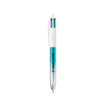 Stylo BIC® 4 couleurs en plastique fabriqué dans l’UE rechargeable vue principale
