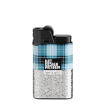 Briquet avec impression 360º et flamme réglable BIC® DJEEP® D1 couleur noir