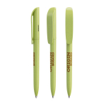 Stylo biodégradable rotatif à encre noire Super Clip Origin BIC® couleur vert clair