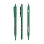 Stylo bille avec mécanisme à clic, encre bleue Clic Stic BIC® couleur vert