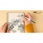 Stylo bille avec mécanisme à clic, encre bleue Clic Stic BIC®