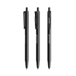 Stylo à bille avec corps en caoutchouc Softfeel® et encre noire BIC®