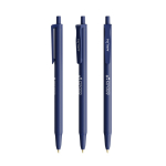 Stylo à bille avec corps en caoutchouc Softfeel® et encre noire BIC®