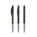 Stylo en plastique rétractable et ergonomique à encre bleue BIC®