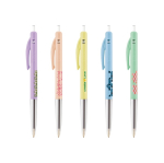 Stylo en plastique rétractable et ergonomique à encre bleue BIC®