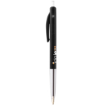 Stylo en plastique rétractable et ergonomique à encre bleue BIC®