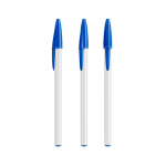 Stylo en plastique avec capuchon classique et encre noire Style BIC®