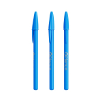 Stylo en plastique avec capuchon classique et encre noire Style BIC®