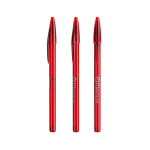 Stylo en plastique avec capuchon classique et encre noire Style BIC®
