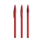 Stylo en plastique avec capuchon classique et encre noire Style BIC®