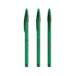 Stylo en plastique avec capuchon classique et encre noire Style BIC®