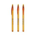 Stylo en plastique avec capuchon classique et encre noire Style BIC®