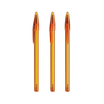 Stylo en plastique avec capuchon classique et encre noire Style BIC®