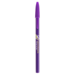 Stylo en plastique avec capuchon classique et encre noire Style BIC®