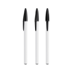 Stylo en plastique avec capuchon classique et encre bleue Style BIC®