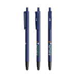 Stylo en plastique avec stylet tactile et encre bleue Clic Stic BIC®