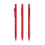 Porte-mine en plastique avec gomme et 2 mines 0,7 mm incluses BIC® couleur rouge