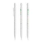 Porte-mine en plastique avec gomme et 2 mines 0,7 mm incluses BIC® couleur blanc