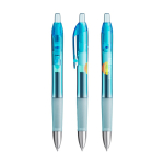 Stylo rétractable en plastique à encre bleue Intensity® Gel Clic BIC®