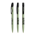 Stylo à bille BIC® à encre bleue avec corps 100 % biodégradable couleur vert