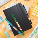 Stylo en plastique avec clip personnalisable et encre bleue BIC®