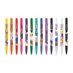 Stylo bille en plastique ergonomique et encre noire BIC®