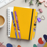Stylo bille en plastique ergonomique et encre noire BIC®