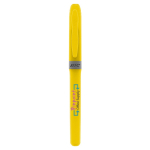 Surligneur Brite Liner® BIC® avec grip caoutchouc et plusieurs coloris couleur jaune