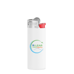 Briquet en plastique compact avec sécurité enfant BIC® J25 couleur blanc