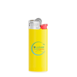 Briquet en plastique compact avec sécurité enfant BIC® J25 couleur jaune