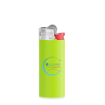 Briquet en plastique compact avec sécurité enfant BIC® J25 couleur vert lime