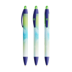 Stylo à bille à clic, corps large et encre noire Wide Body BIC® couleur bleu marine