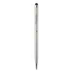 Stylo métallique multifonction avec stylet tactile et encre bleue BIC® couleur argenté