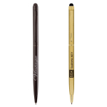 Stylo métallique avec fonction tactile, encre bleue Sleek Stylus BIC®