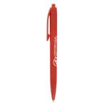 Stylo à bille en plastique à mécanisme rétractable, encre bleue BIC® couleur rouge