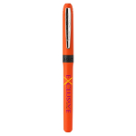 Roller en plastique ergonomique et encre bleue Grip Roller BIC® couleur orange