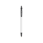 Stylo en plastique recyclé avec grande impression et encre bleue BIC® vue principale