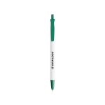 Stylo en plastique recyclé avec grande impression et encre noire BIC® vue principale
