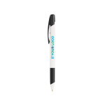 Stylo à bille en plastique recyclé avec grip doux et encre bleue BIC® vue principale