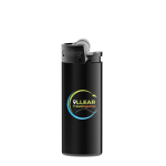 Briquet noir en plastique petit format avec sécurité enfant BIC® J25 couleur noir