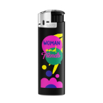 Briquet en plastique BIC® J38 à allumage facile couleur noir