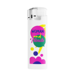 Briquet en plastique BIC® J38 à allumage facile couleur blanc